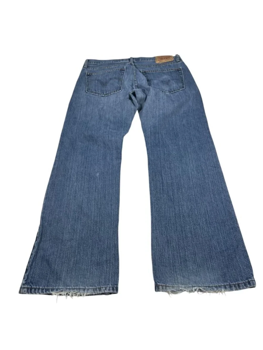 Y2K Levis 527 Mens Blue Denim Bootcut Jeans Size 32x30 Medium Wash Skater